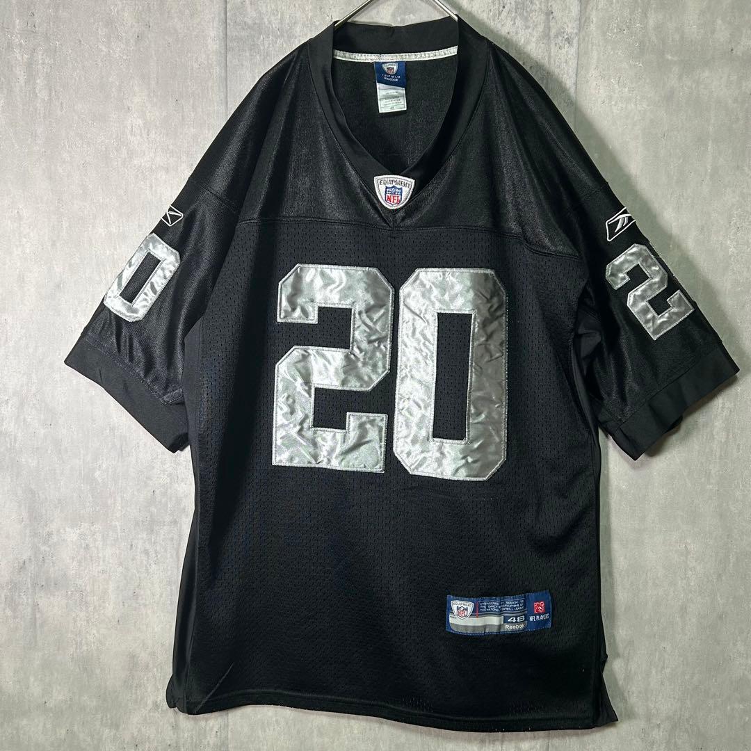 Reebok NFL Raiders Mcfadden #20 ゲームシャツ