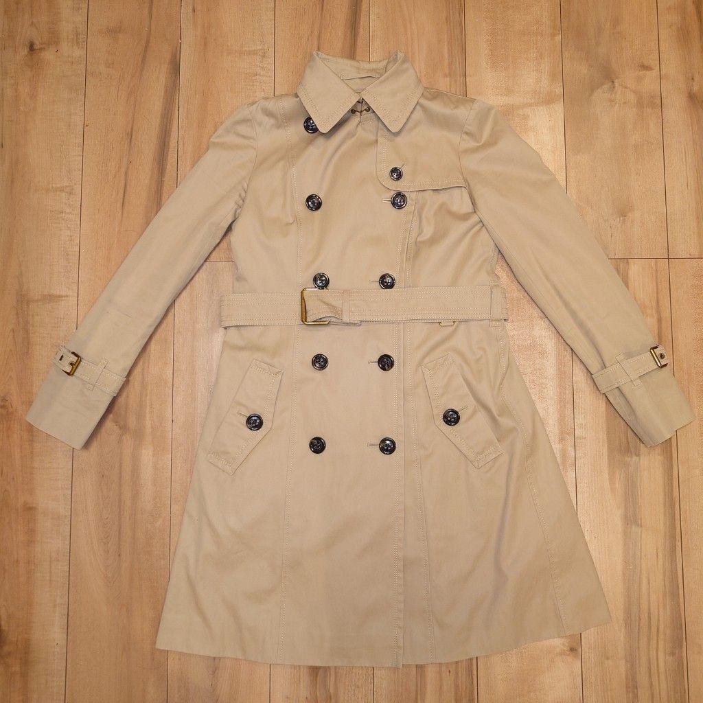 バーバリーブルーレーベル　トレンチコート　ノバチェック　ライナー　2way　S