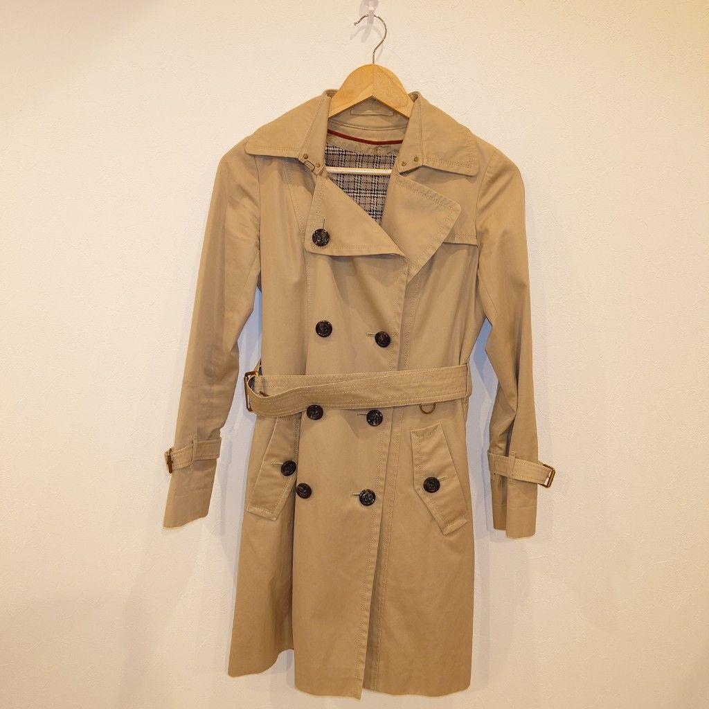 バーバリーブルーレーベル　トレンチコート　ノバチェック　ライナー　2way　S