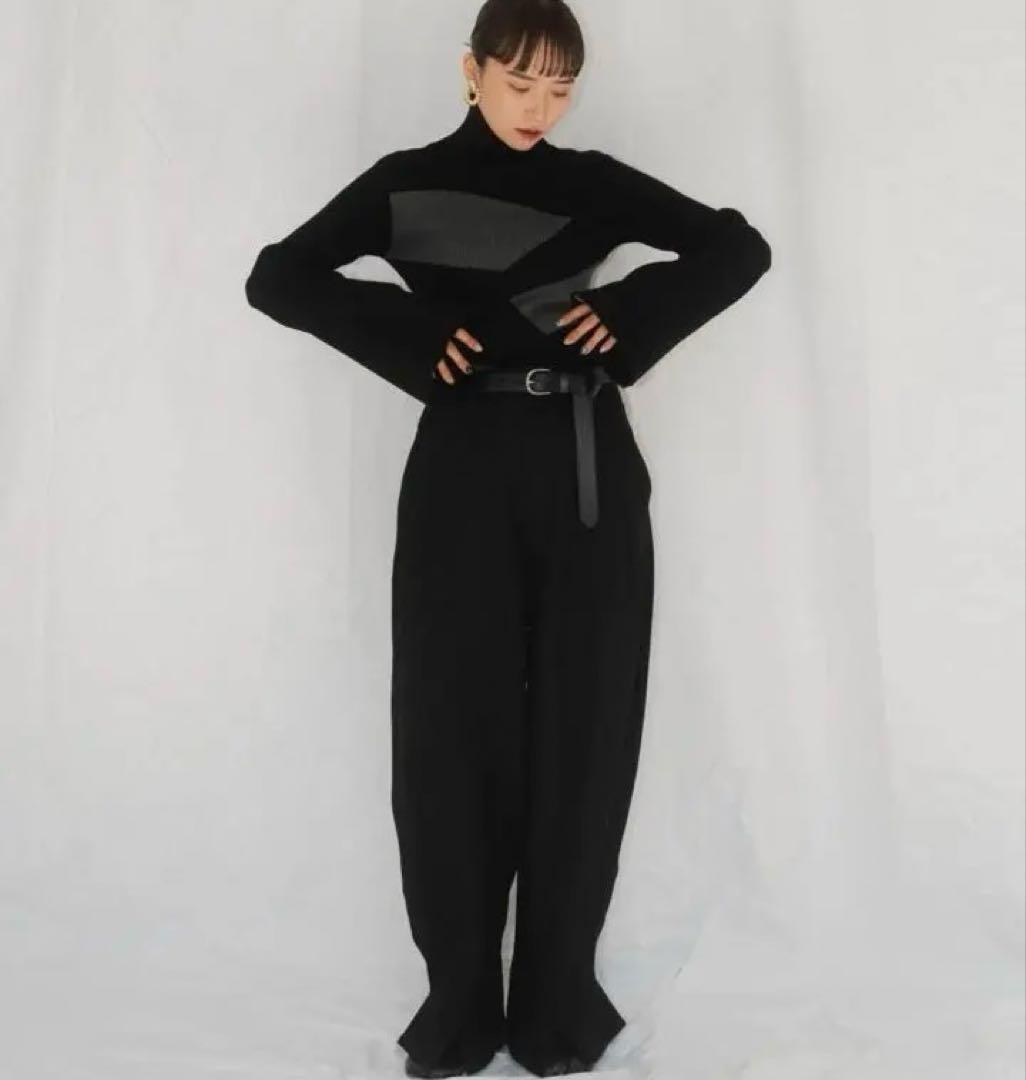 Knuth Marf front slit pants (unisex) 新品