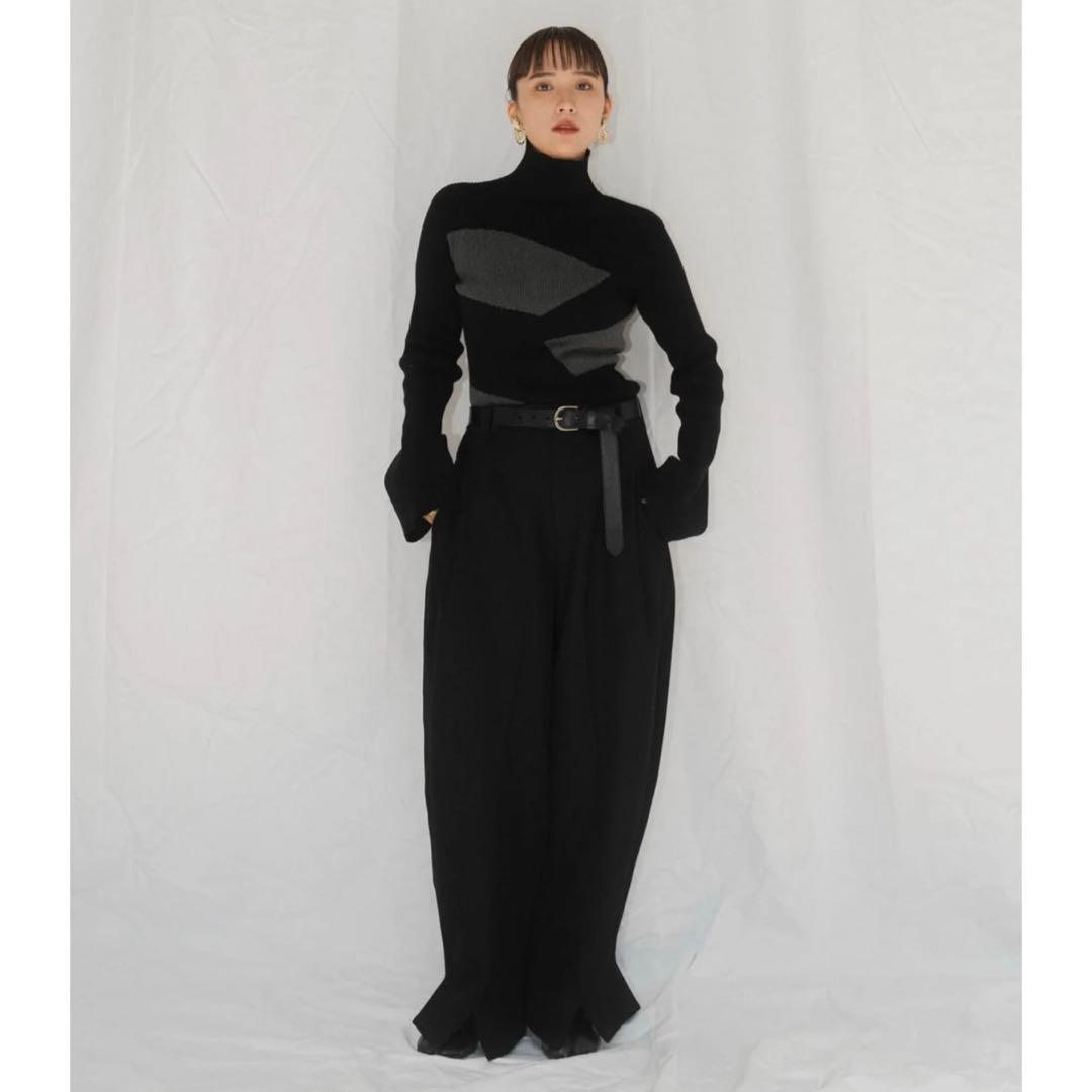 Knuth Marf front slit pants (unisex) 新品