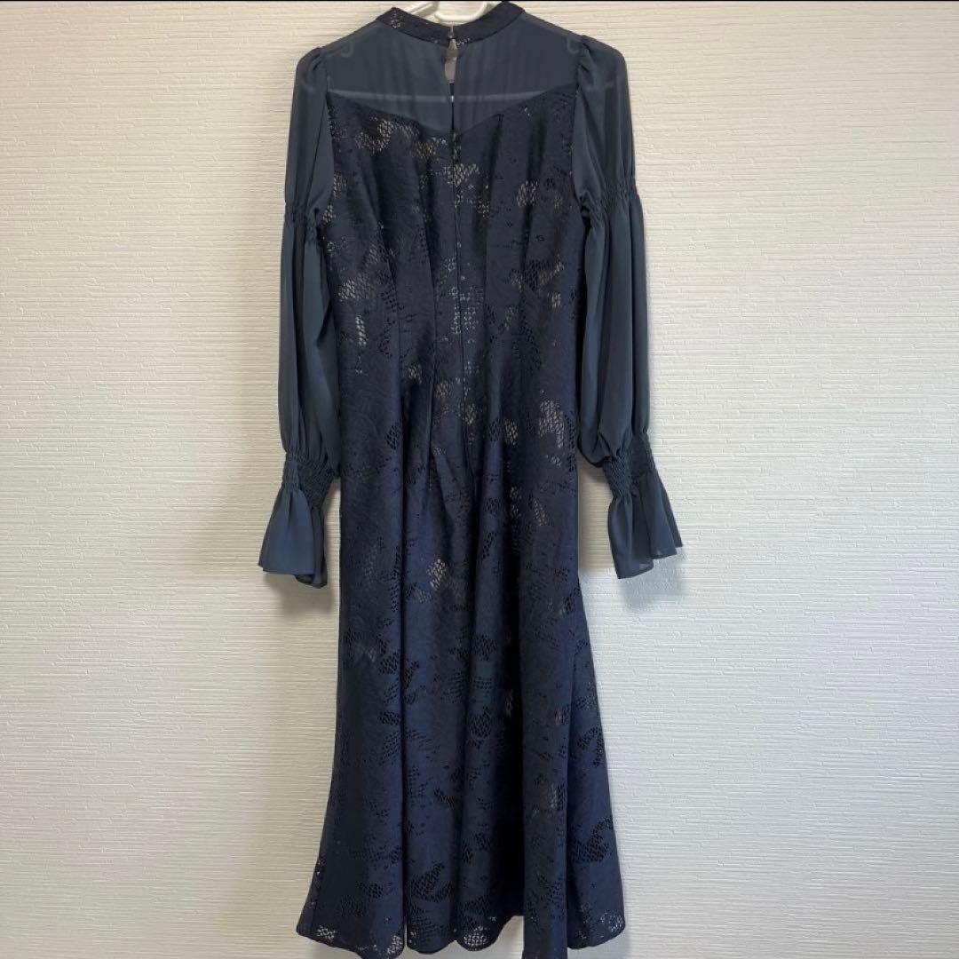 niana アシンメトリータックドレス チャコールアンドレスド【お値下げ交渉可】