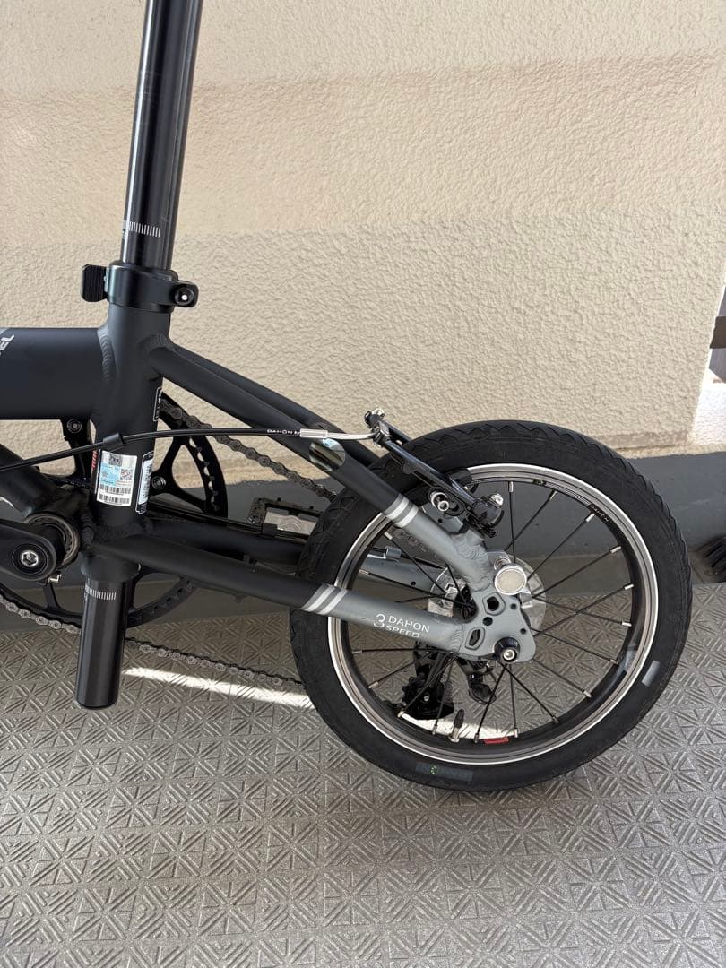 DAHON K3 折りたたみ自転車 グレー