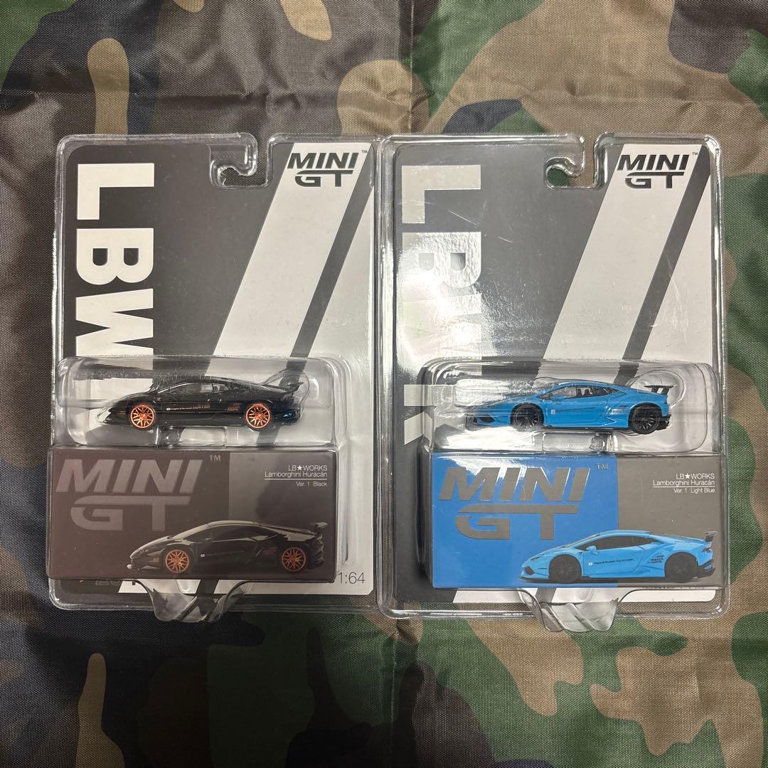 MiNiGT LBWORKS ランボルギーニウラカン　ver.1 2台セット