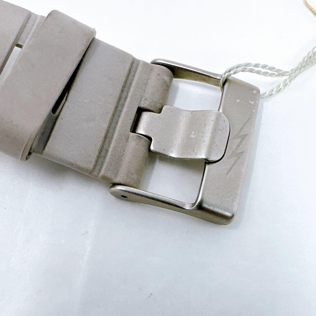 稼働lip リップ マッハ2000 腕時計 クロノグラフ クォーツ ラバーベルト