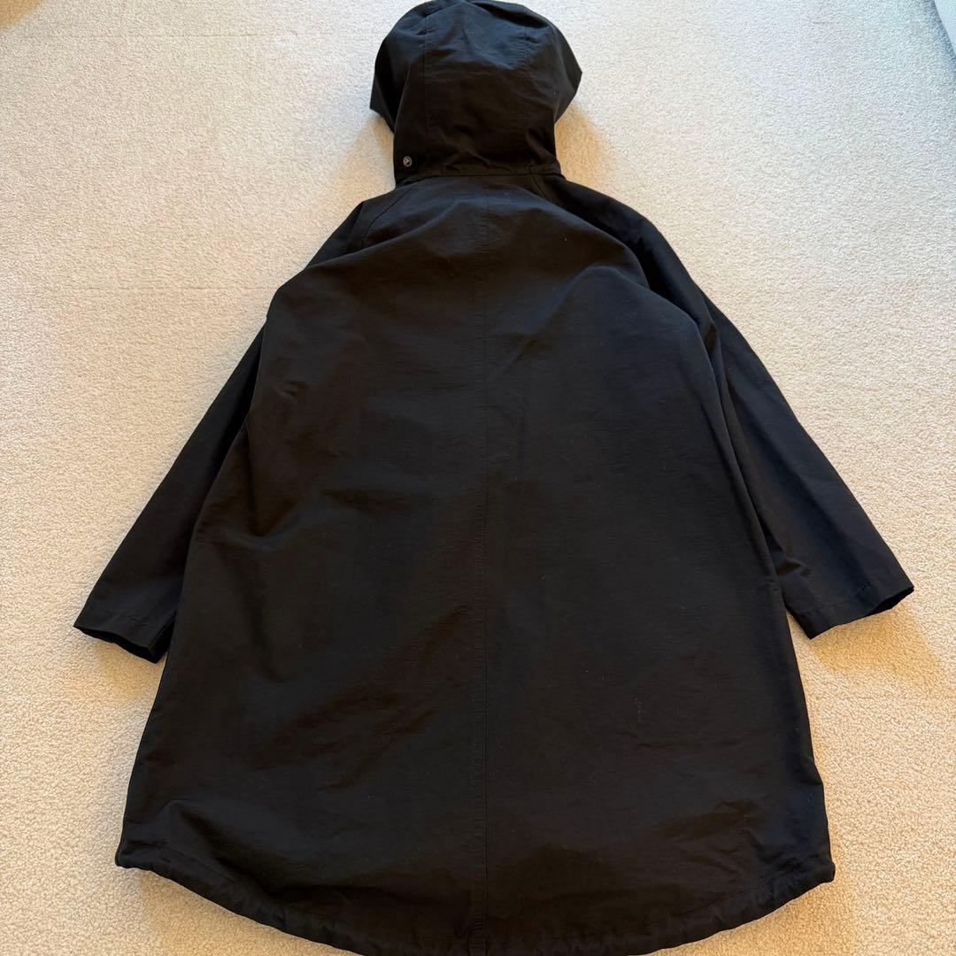 Barbour フーディーコート ブラック サイズ8 日本製