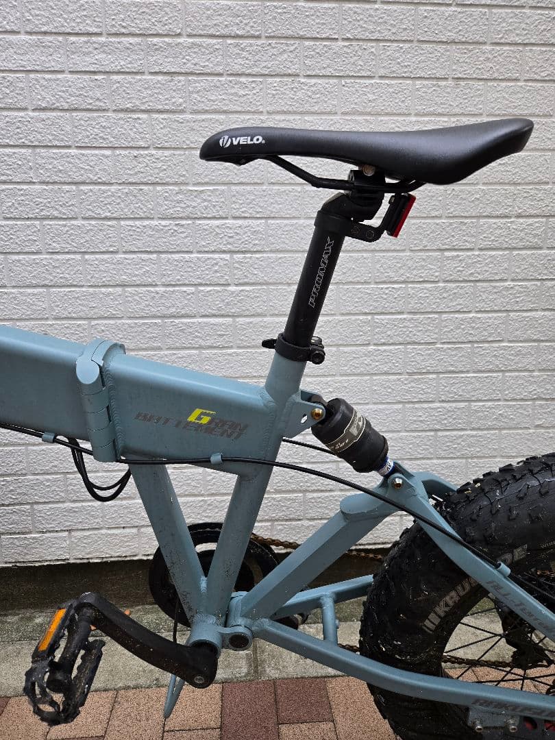 mate系ファットタイヤ電動アシスト自転車 折り畳み わけあり