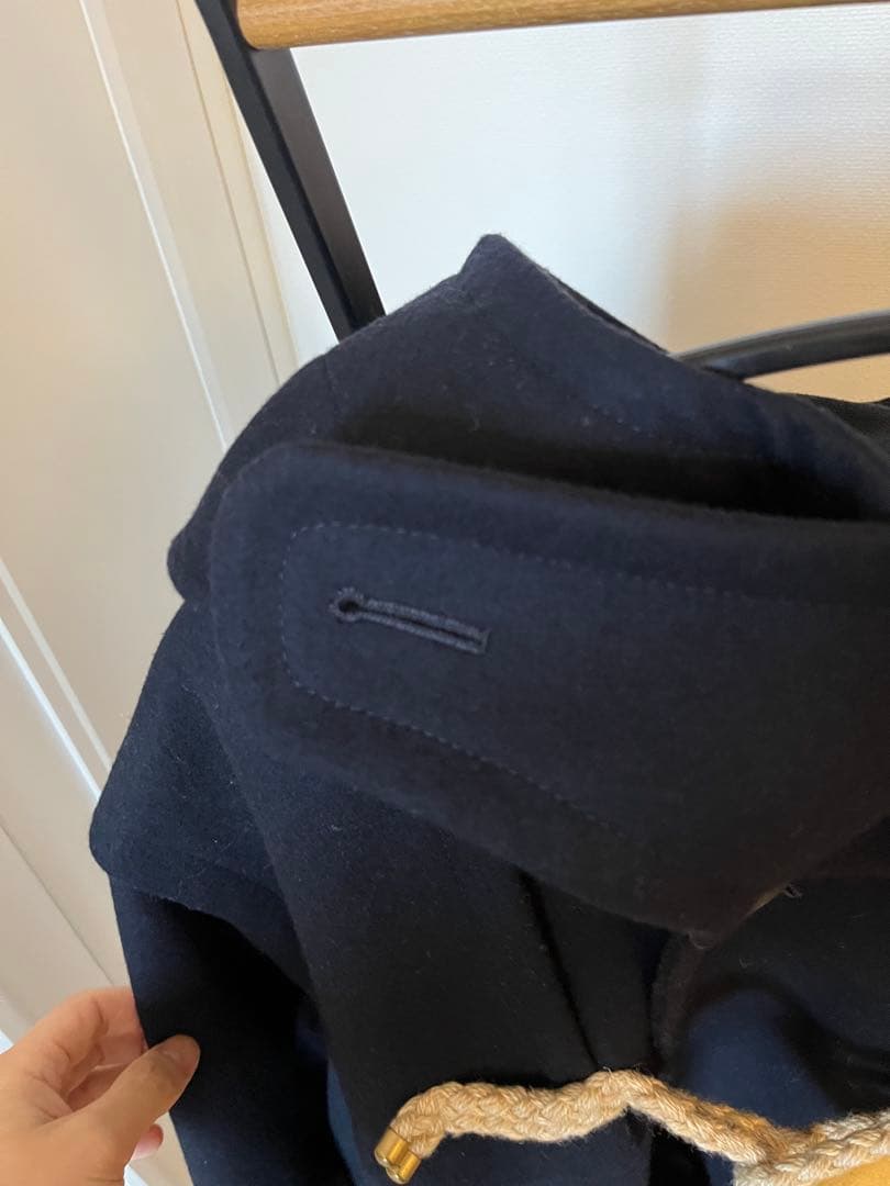 kolor (カラー) ダッフルコート ネイビー