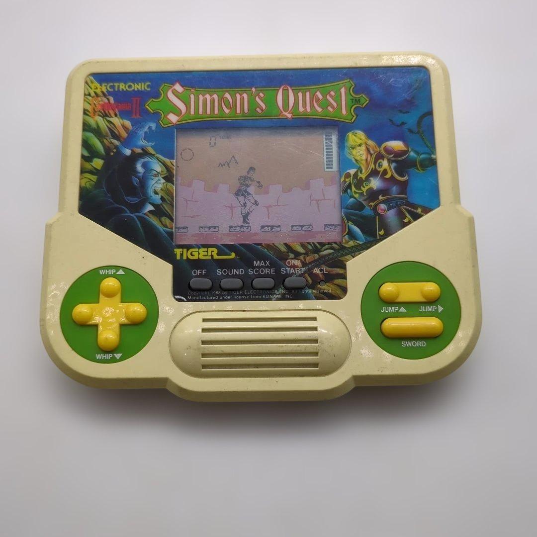【動作確認済】レトロ　Simon’s Quest 電子ゲーム Tiger
