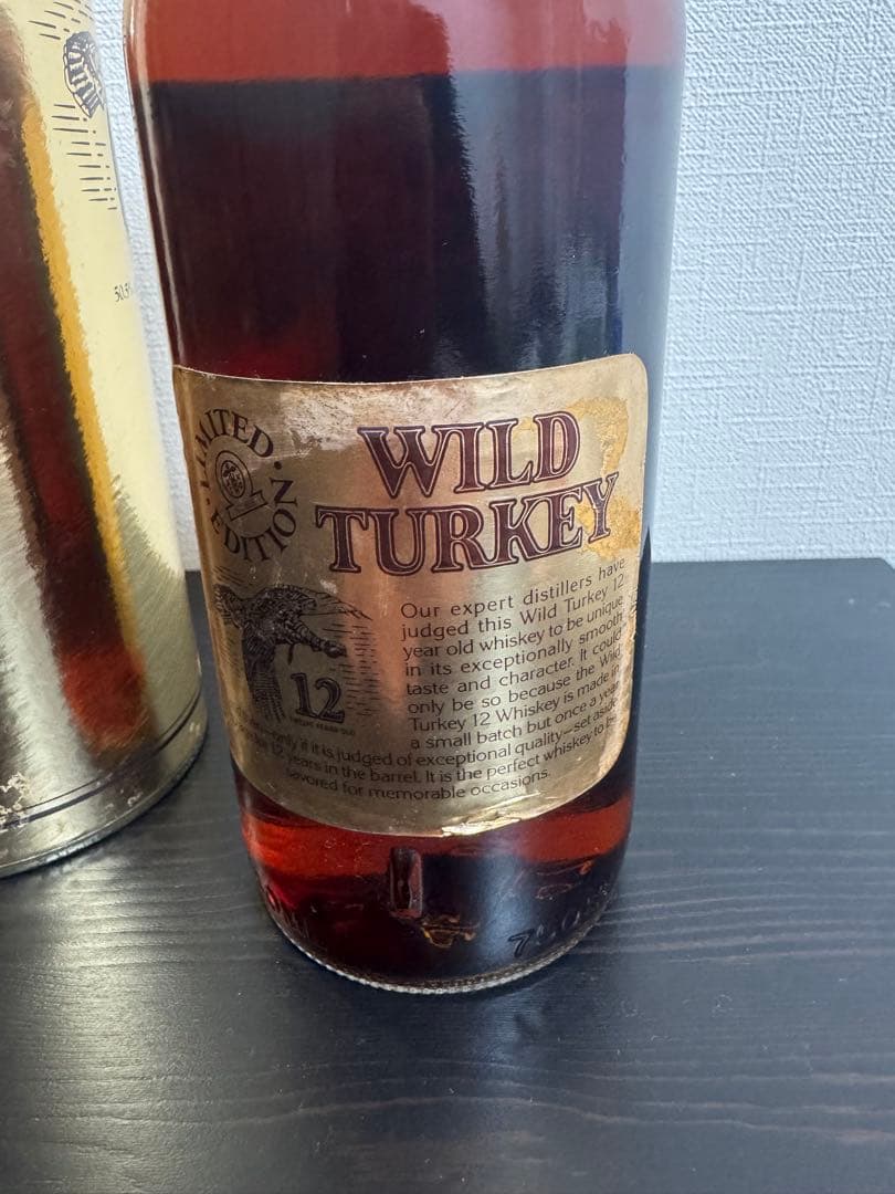 WILD TURKEY 12年 ワイルドターキー ゴールドラベル