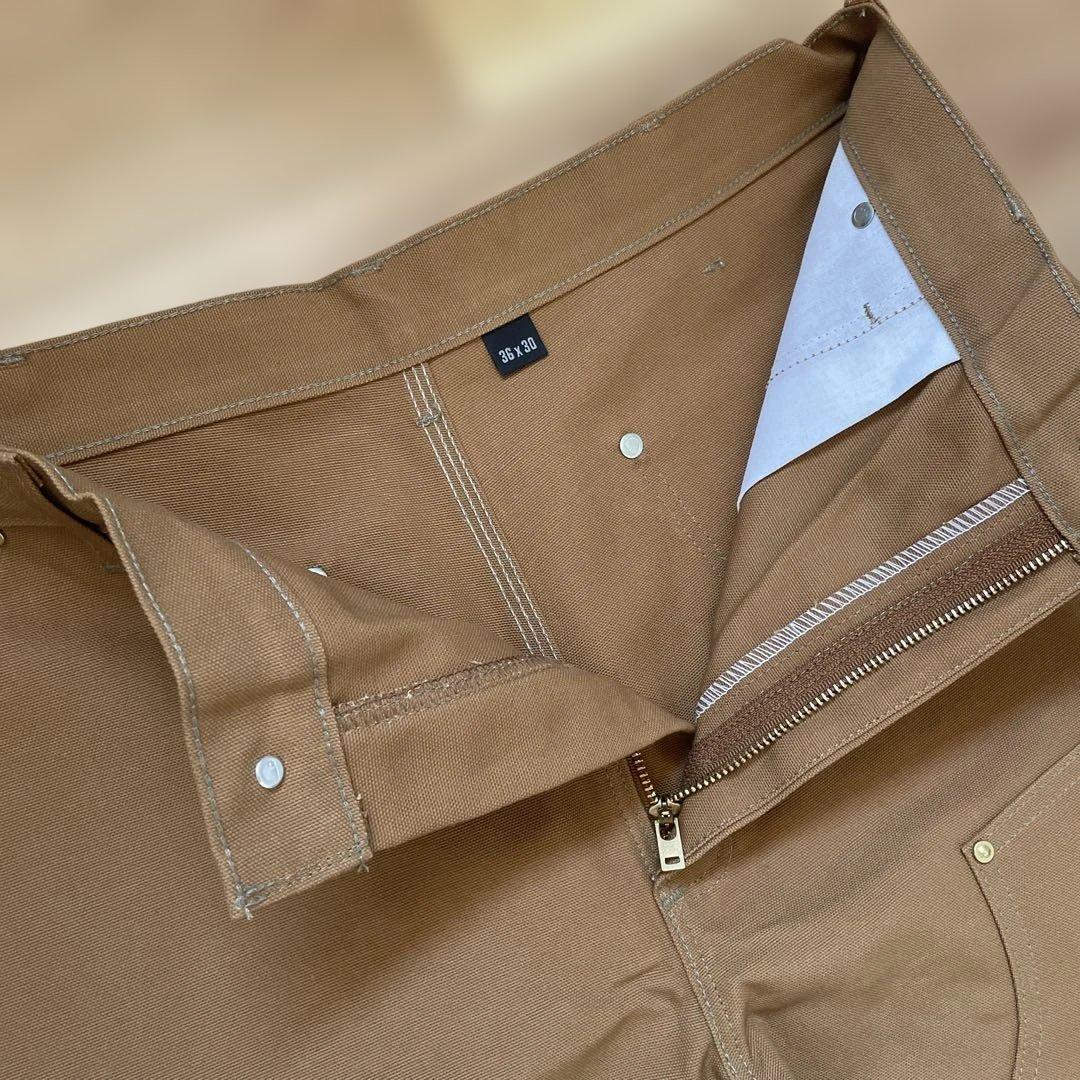 新品 Carhartt B01-M ダブルフロントダックパンツ LOSE FIT