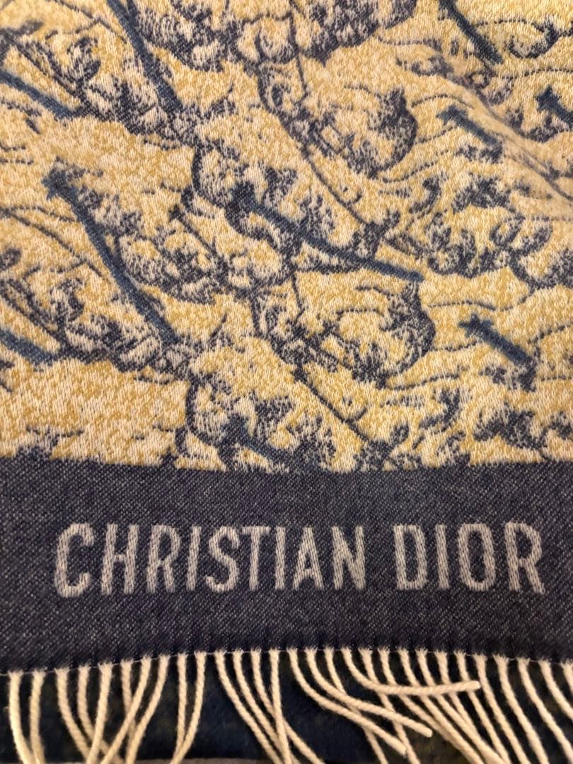 Diorディオール L'ETOILE カシミア フリンジ ポンチョ