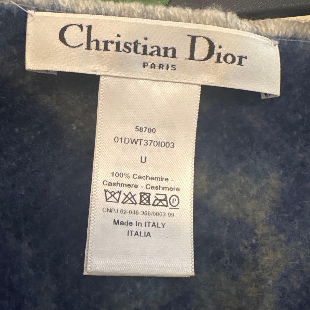 Diorディオール L'ETOILE カシミア フリンジ ポンチョ