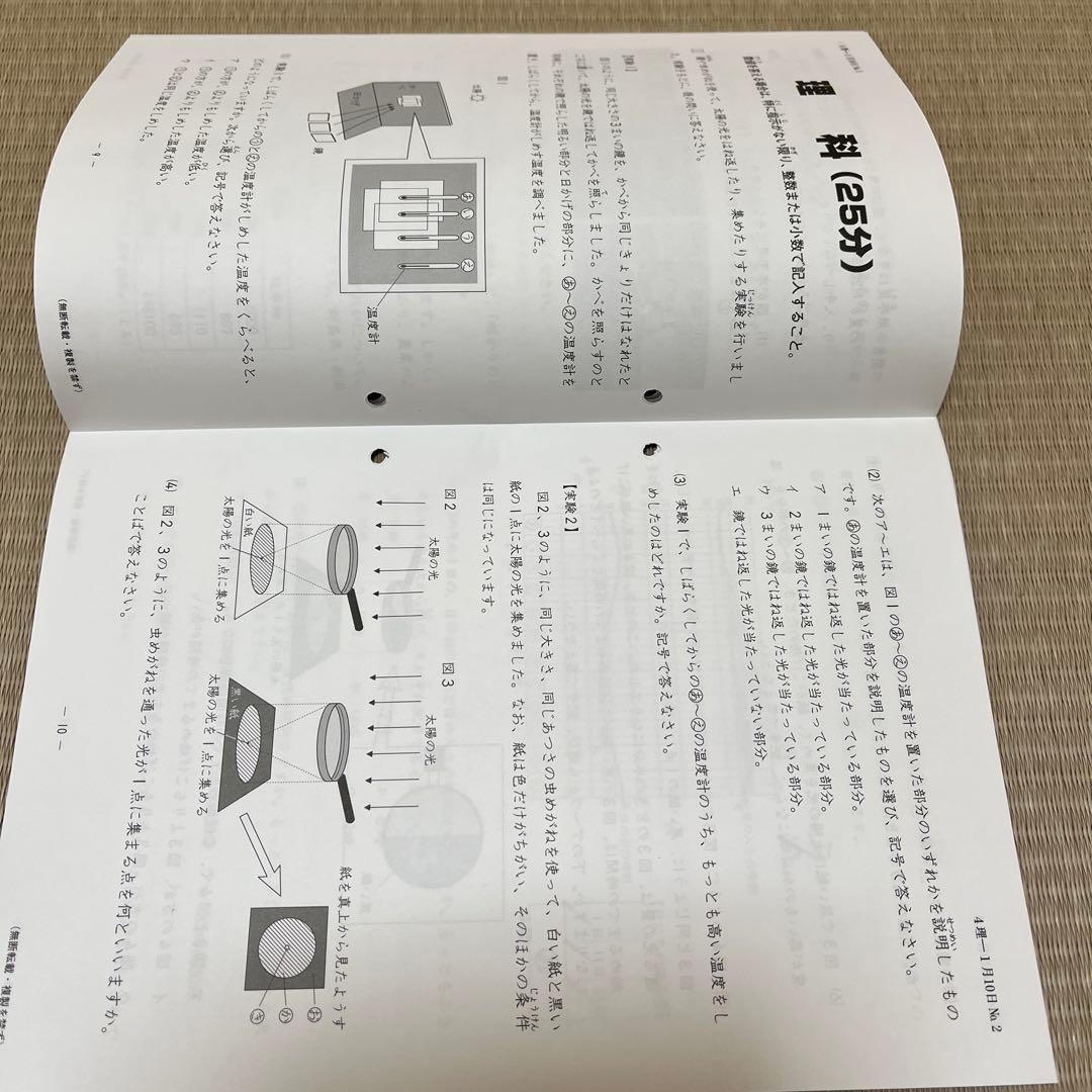 日能研 4年 全国公開模試 2025年