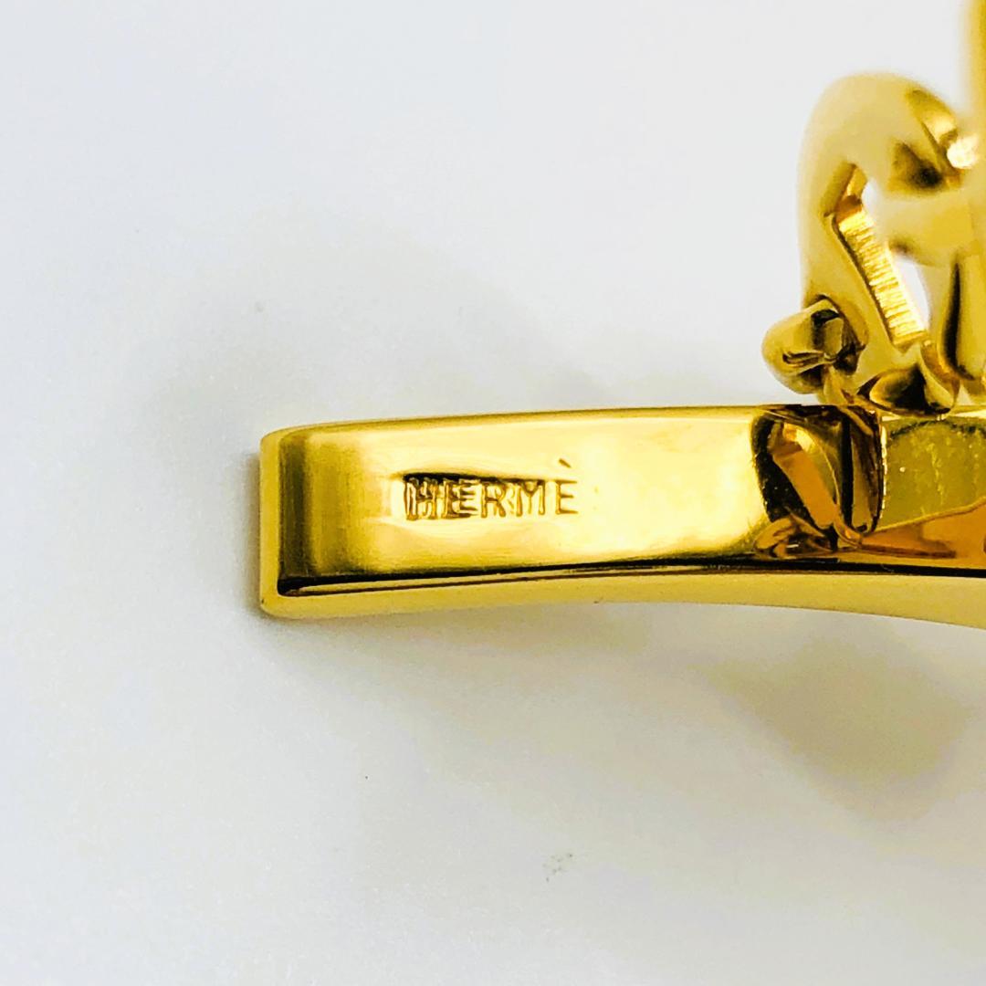 HERMES エルメス グローブホルダー ゴールド 美品 グローブとのおまとめ可