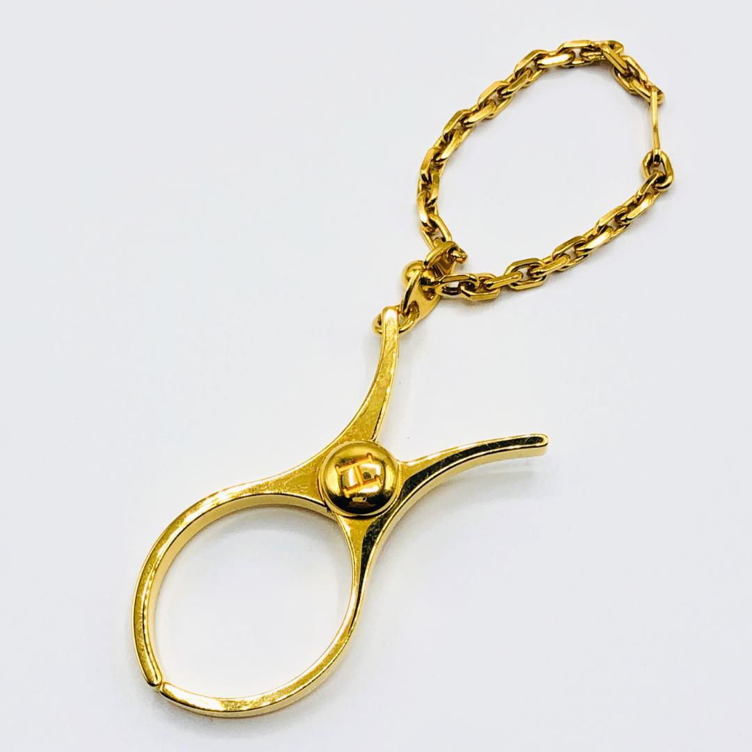 HERMES エルメス グローブホルダー ゴールド 美品 グローブとのおまとめ可