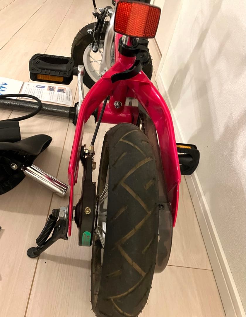 美品　Henshin 幼児用自転車 ピンク