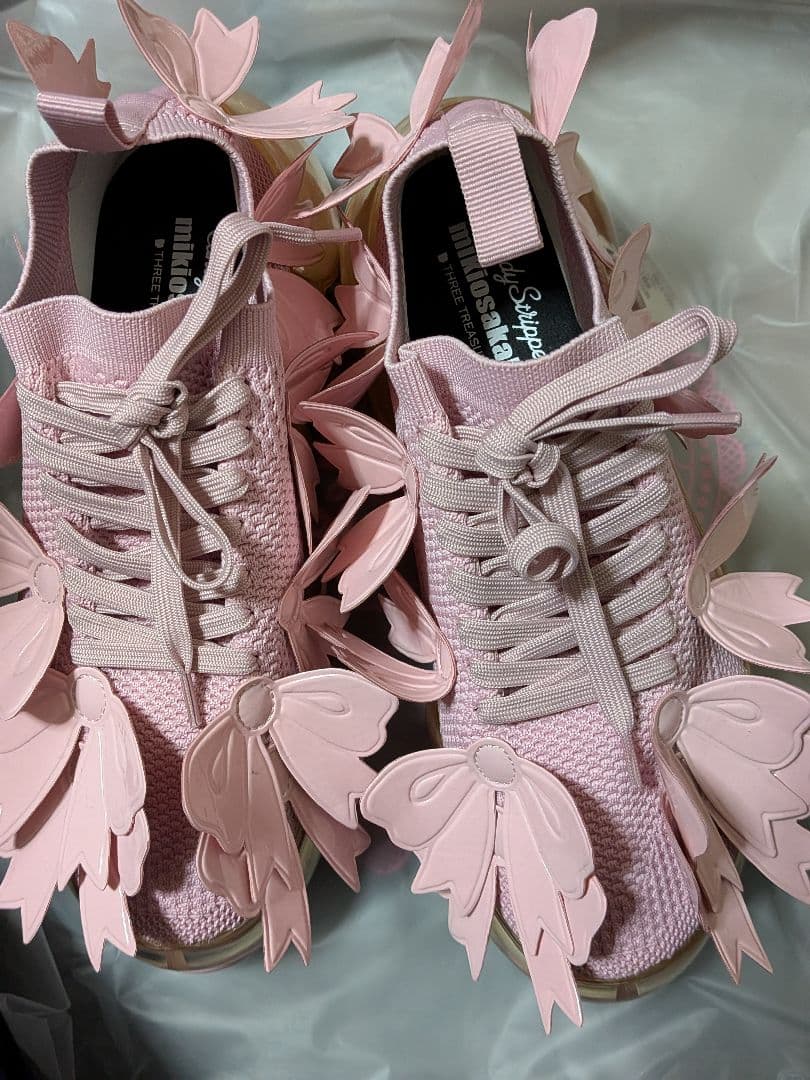 mikiosakabe × Candy Stripper スニーカー