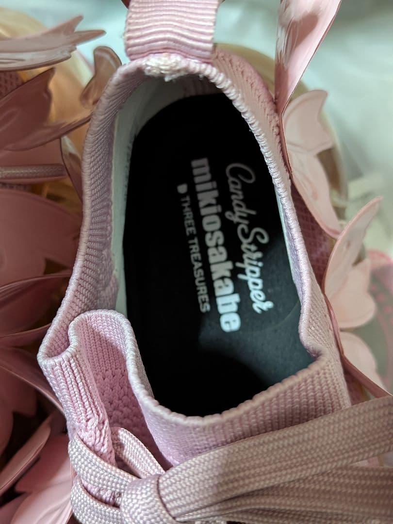 mikiosakabe × Candy Stripper スニーカー