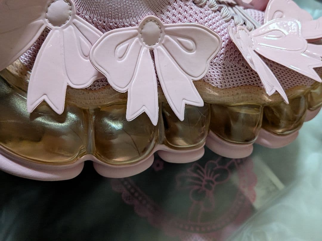 mikiosakabe × Candy Stripper スニーカー