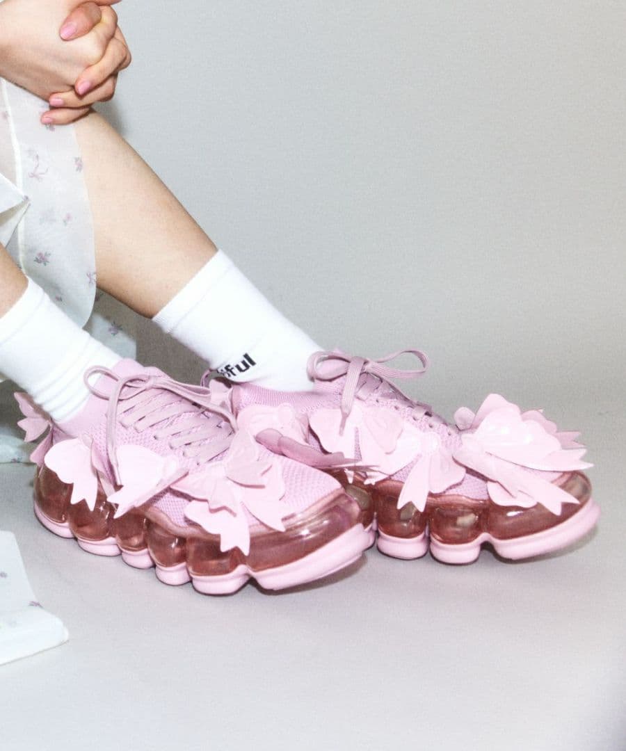 mikiosakabe × Candy Stripper スニーカー