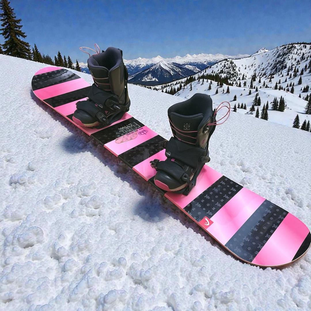 HEAD 初心者レディーススノーボード3点セット 146cm ブーツ25.5cm