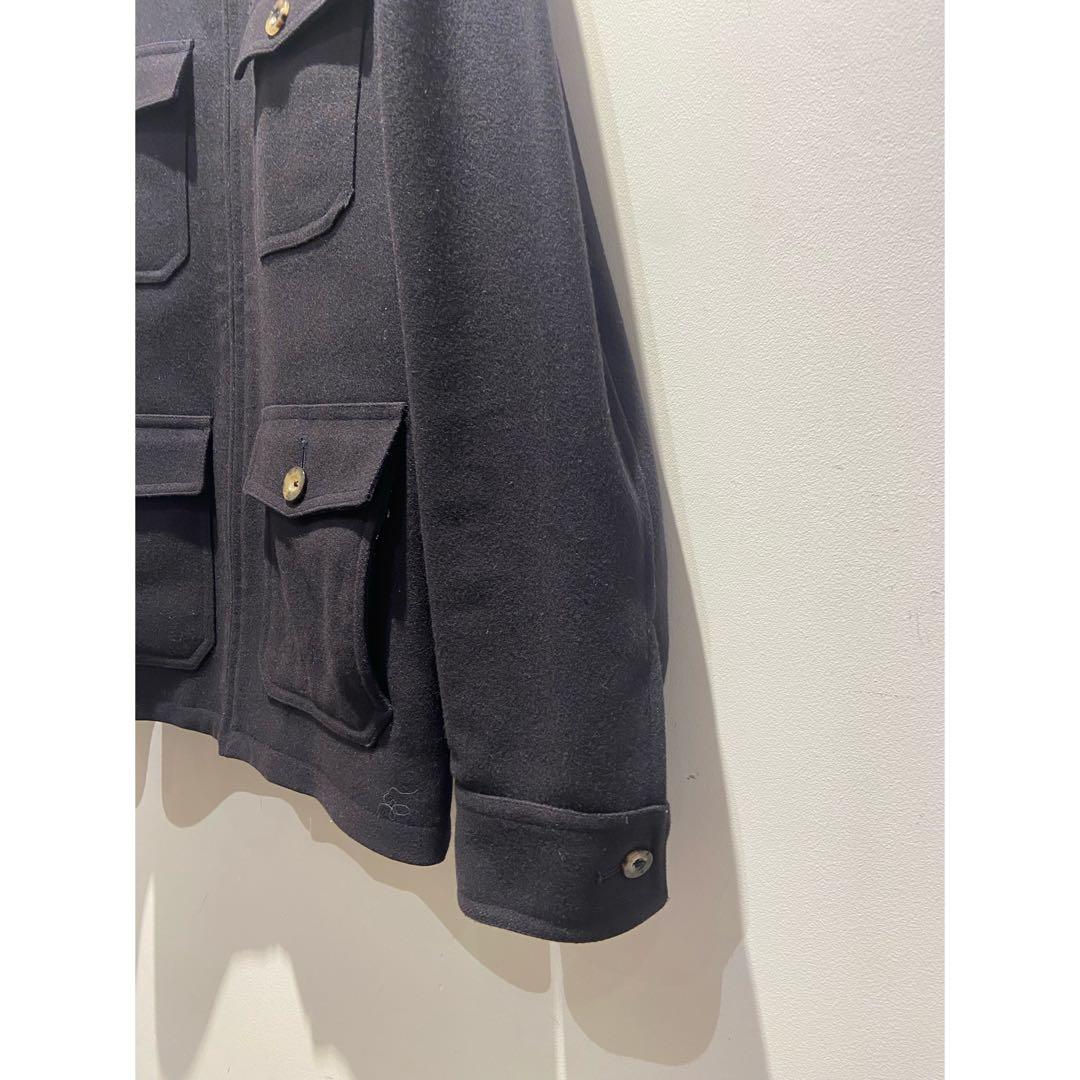 A.P.C.*ジップアップ　メルトンウールジャケット