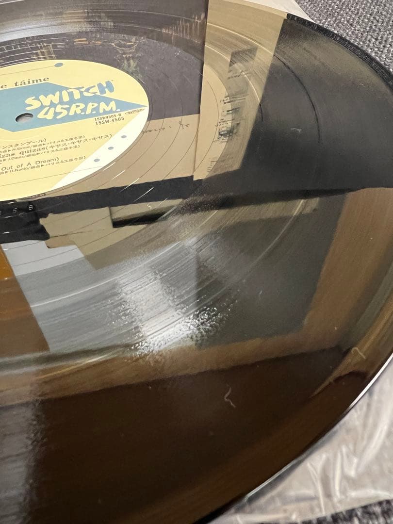 パリス＆工藤冬里 Paris, je t’aime 1988年 帯付EP