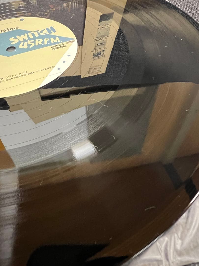 パリス＆工藤冬里 Paris, je t’aime 1988年 帯付EP