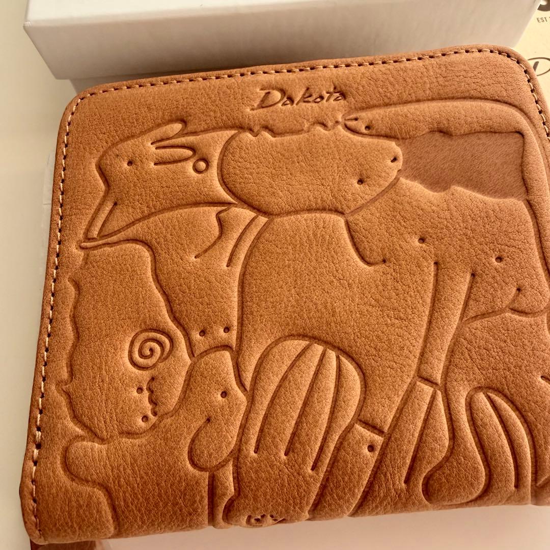 Dakota 2つ折り 財布 レザー ウォレット 革財布 革 ダコタ ベージュ