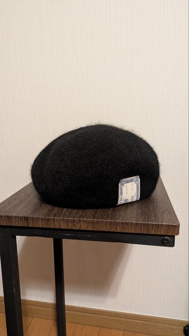 H.W. DOG ベレー帽 黒Black