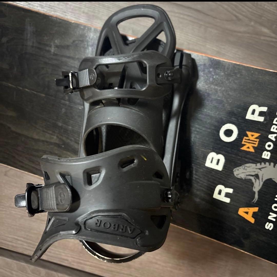 ARBOR 150cm スノーボード ARBOR ビンディング付き
