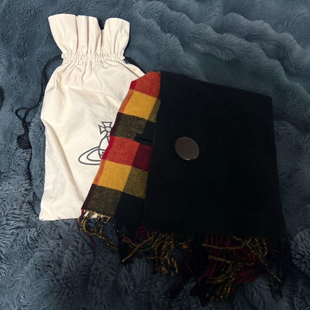 ヴィヴィアンウエストウッド リバーシブル スカーフ マフラー