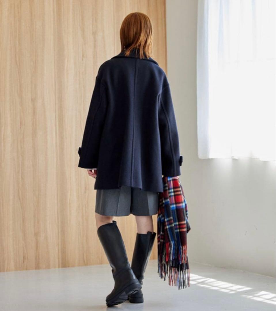 JOURNAL STANDARD MANTECOダブルクロスPコート　38