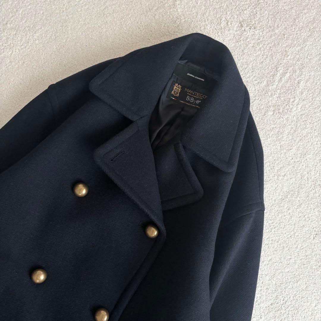 JOURNAL STANDARD MANTECOダブルクロスPコート　38