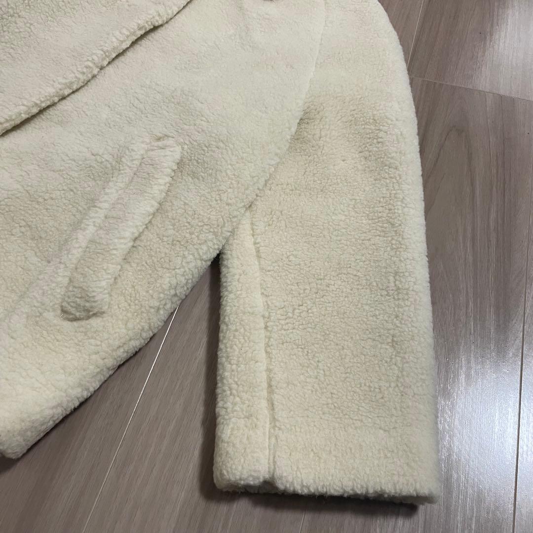 【ボールジィ】ウールボアステンカラーコート 36ライトベージュ トゥモローランド