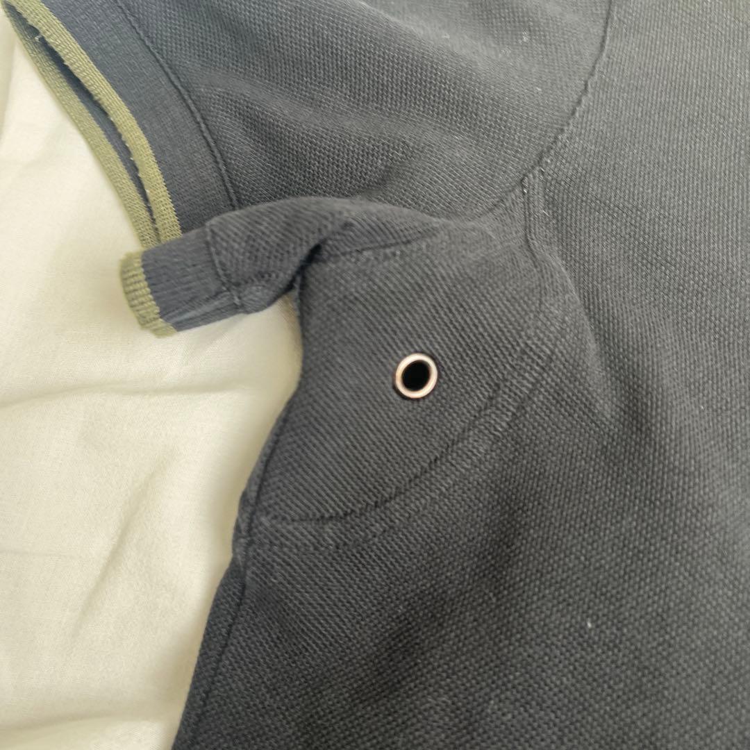 トップス 00s PRADA SPORT polo shirts black green