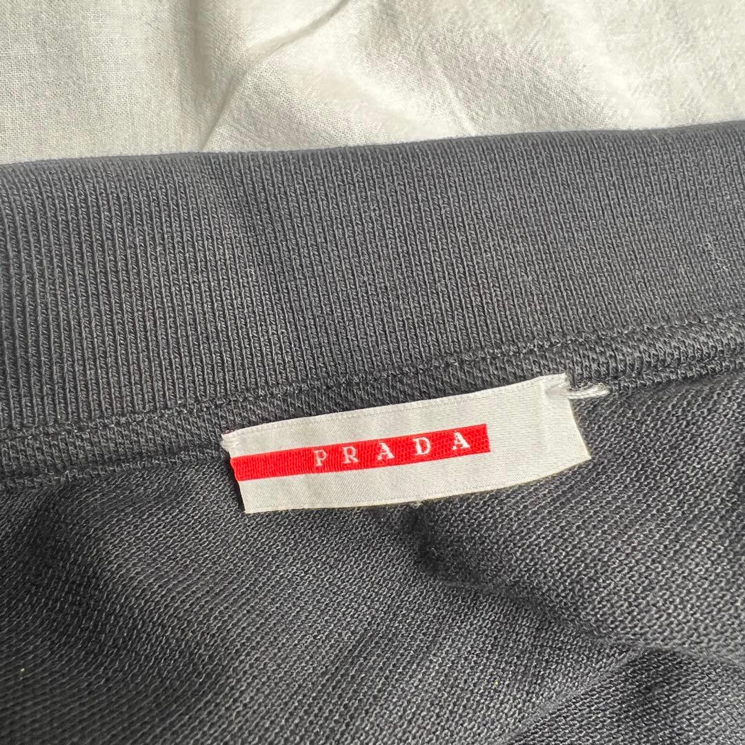 トップス 00s PRADA SPORT polo shirts black green