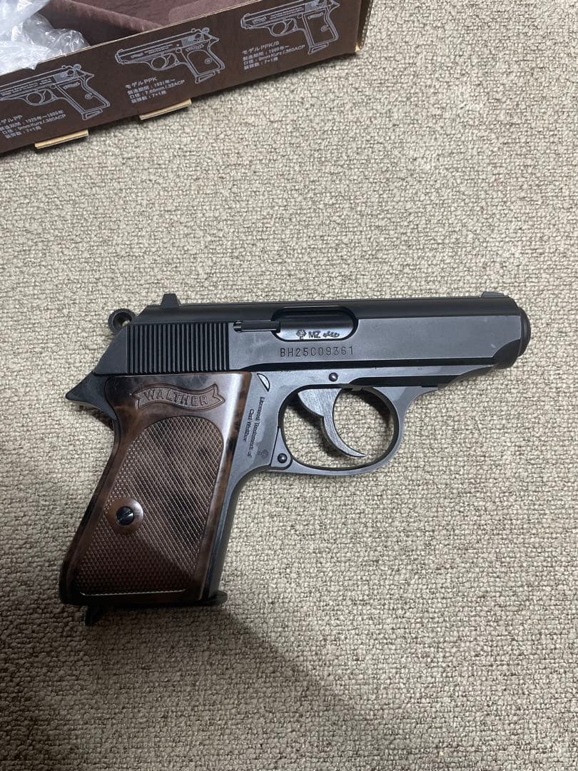 マルゼン　ワルサーppkクラシック　ガス付き