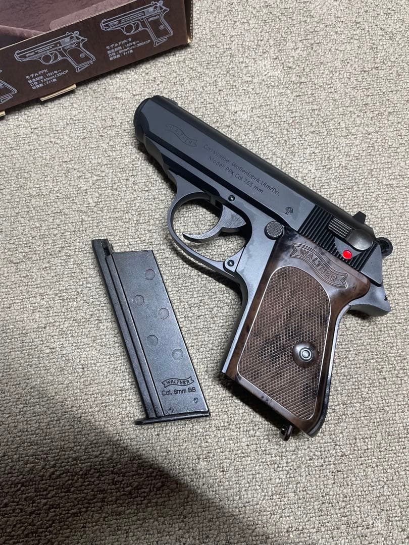 マルゼン　ワルサーppkクラシック　ガス付き