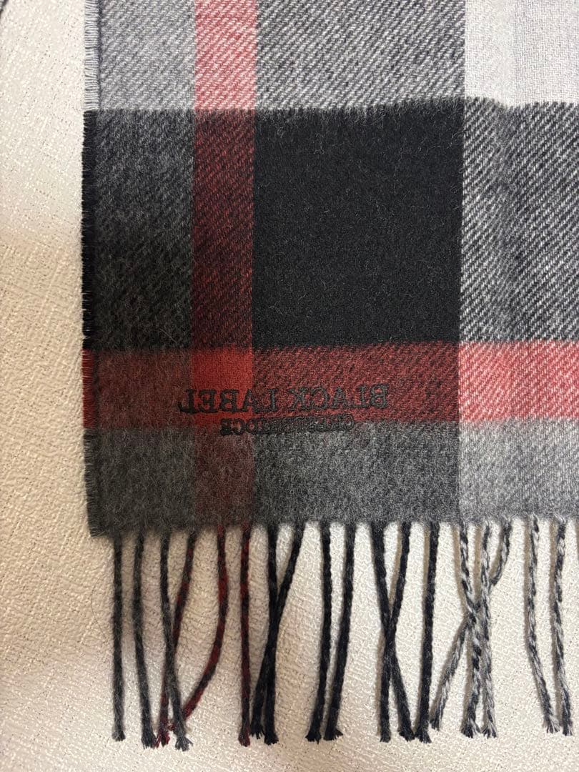 スマイルCRESTBRIDGE 100%カシミヤマフラー三陽商会