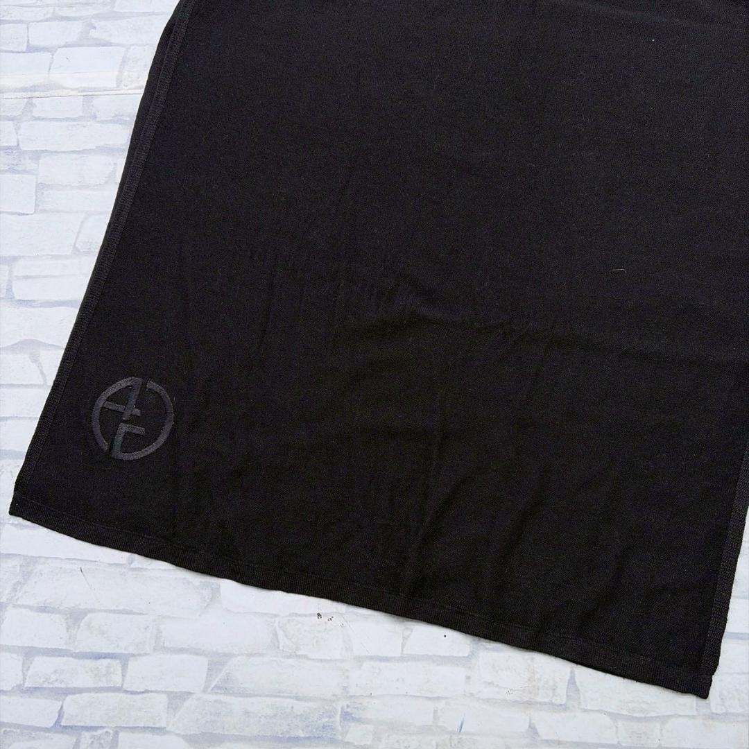 Giorgio Armani ブラックマフラー