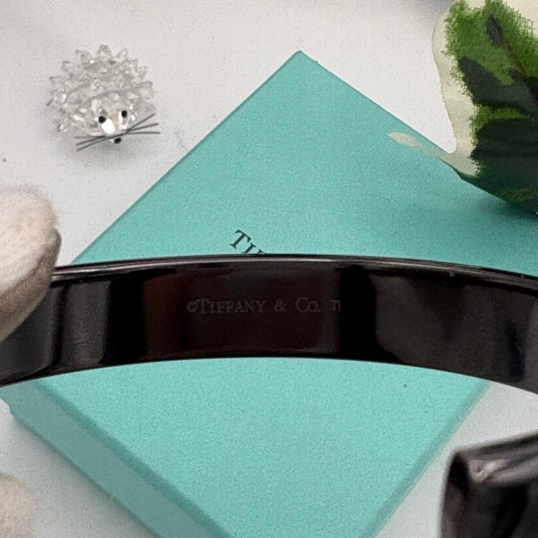 【ゆう様】ティファニー 1837 ナロー バングル チタン ブラック