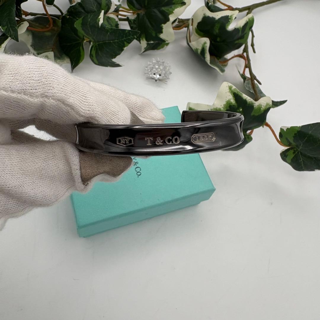 【ゆう様】ティファニー 1837 ナロー バングル チタン ブラック