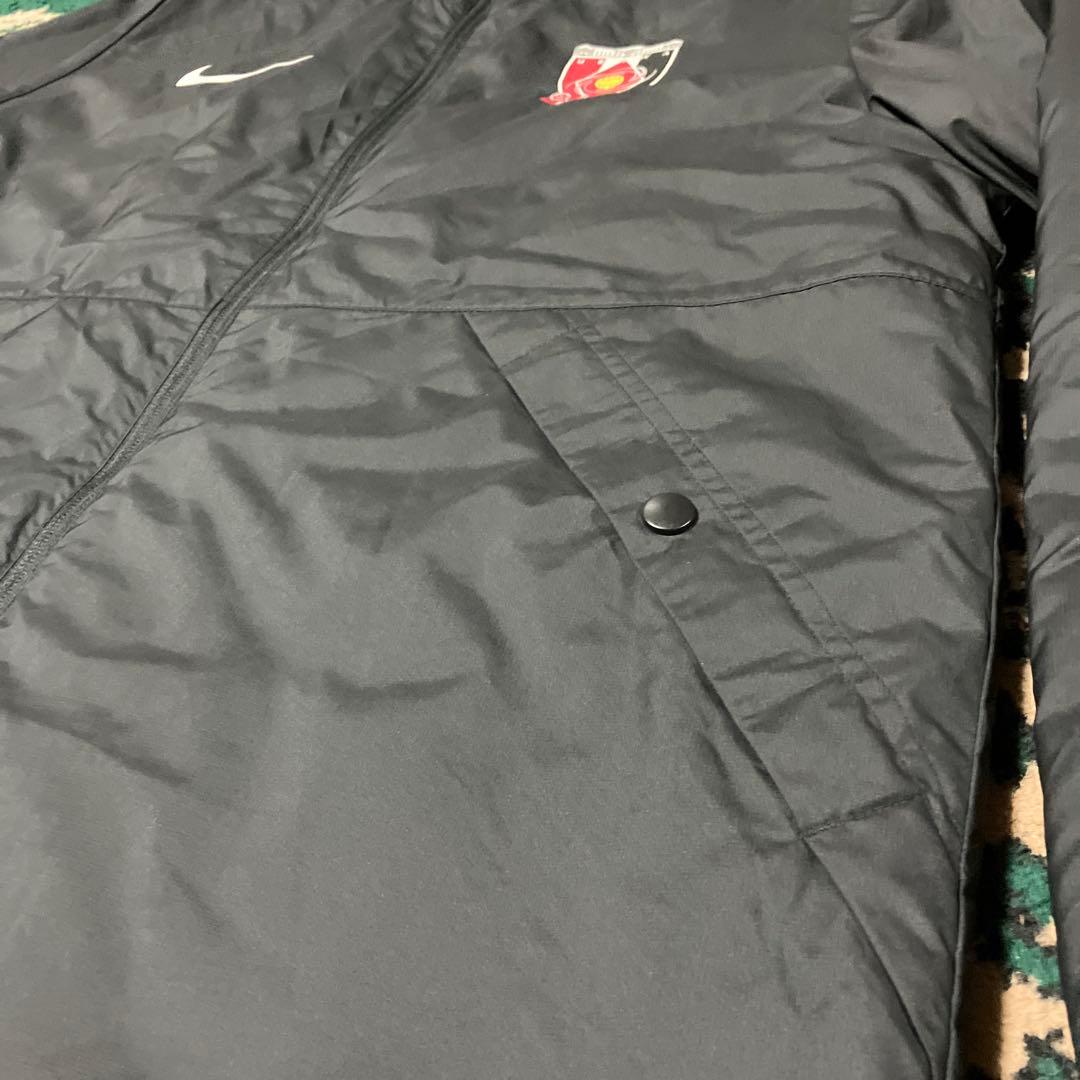 NIKE ナイキ　浦和レッズ　ベンチコート ブラック