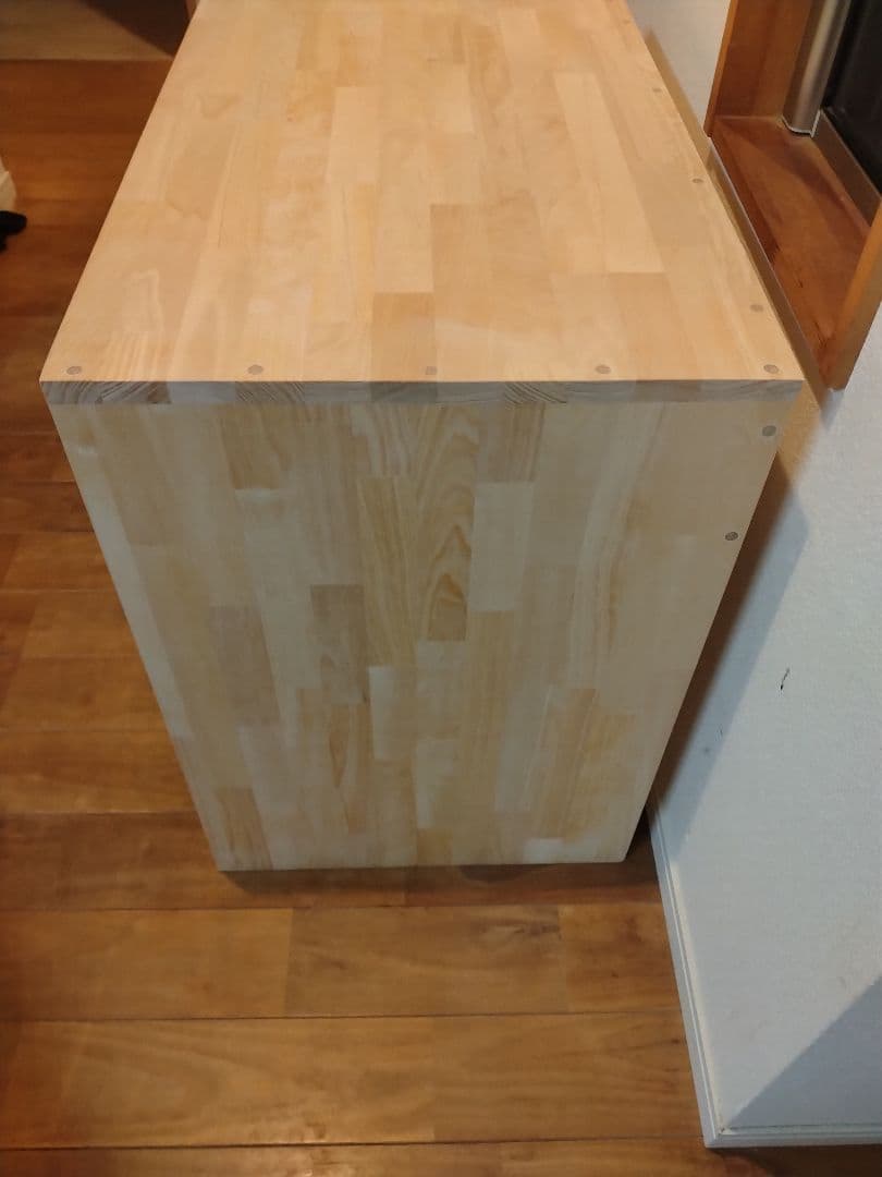 木製　ハンドメイド　オーダー　コの字　ラック　シェルフ　棚　飾り台　水槽台