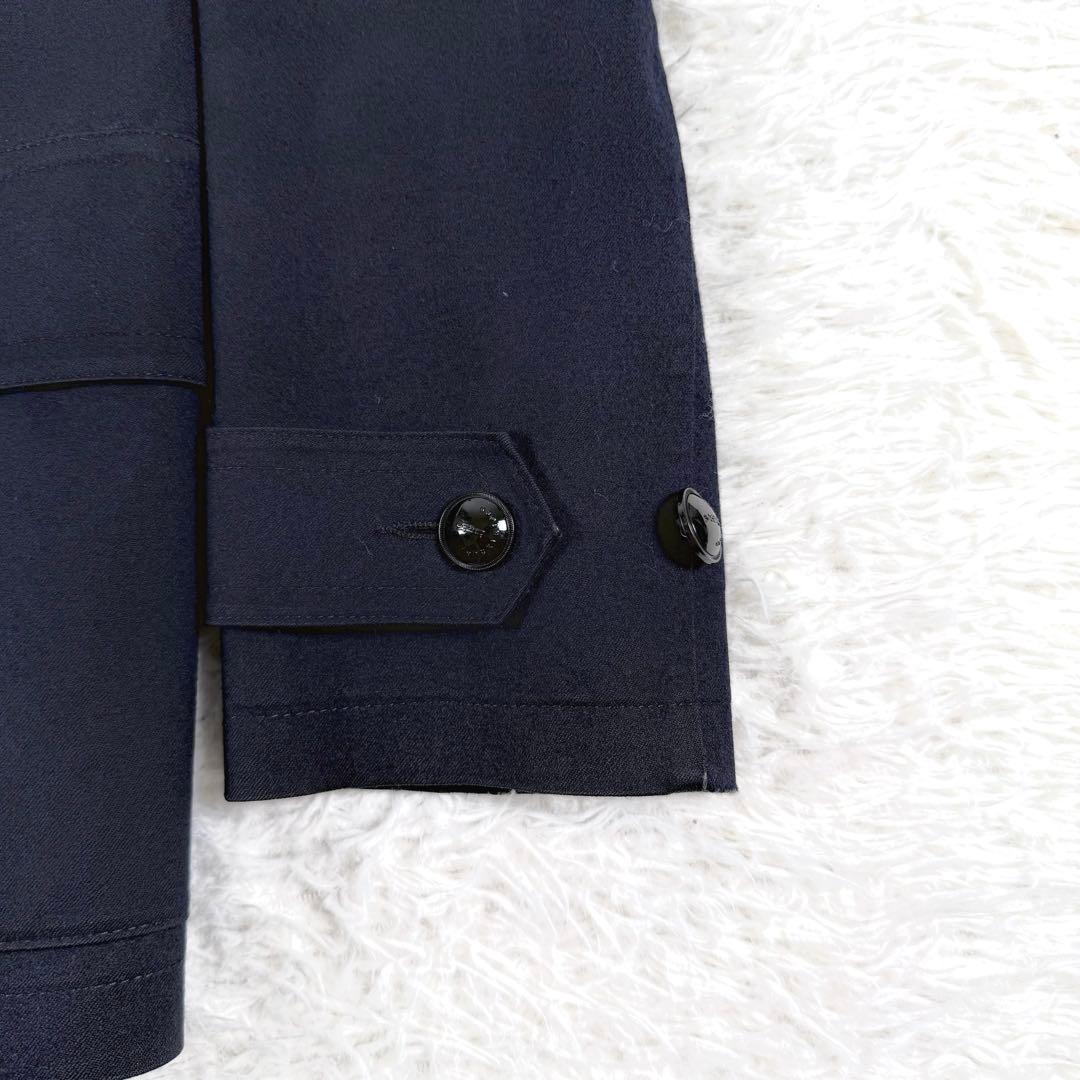 マッキントッシュ フォックスブラザーズ ゴム引き ナポレオン Pコート 防水 M