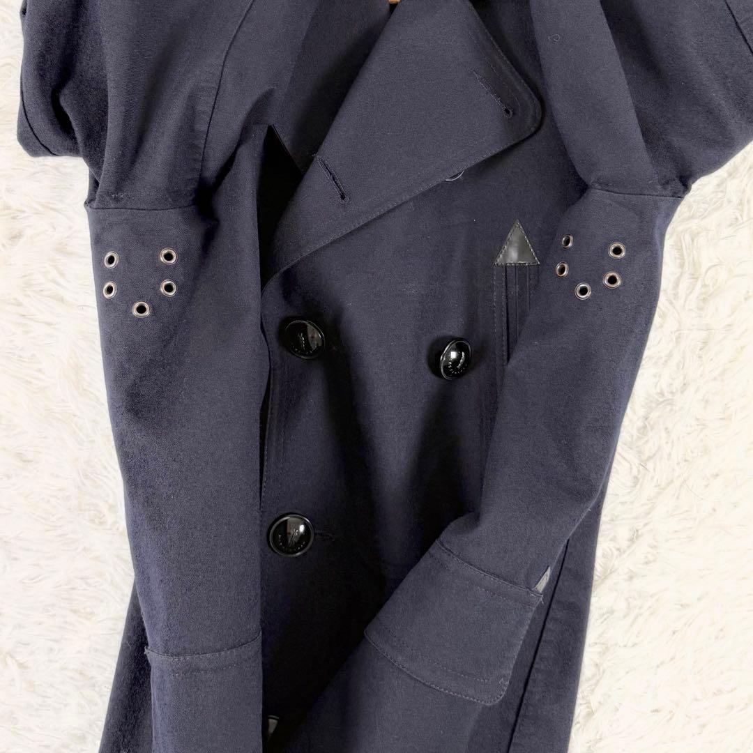 マッキントッシュ フォックスブラザーズ ゴム引き ナポレオン Pコート 防水 M