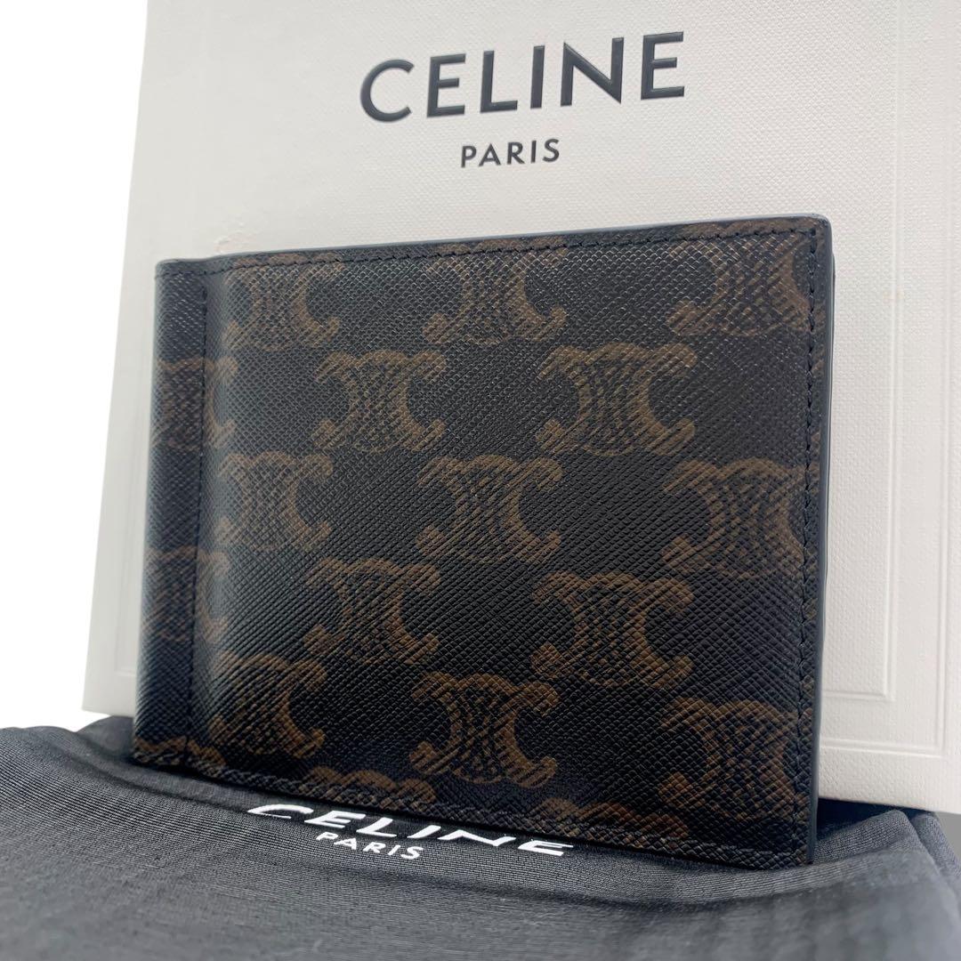 付属品完備・極美品✨セリーヌ ビルクリップウォレット マネークリップ トリオンフ
