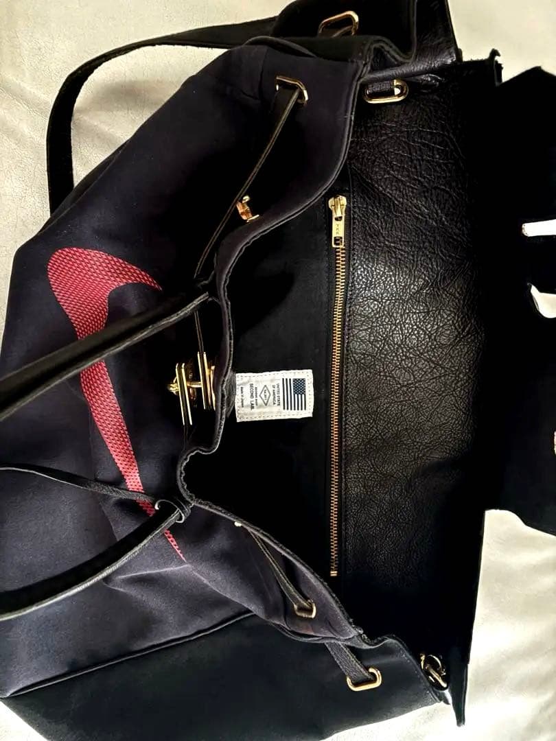 極希少◆SECOND LAB. リメイクバッグ NIKE再構築 幻の逸品 日本製